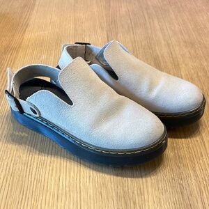 Dr. Martens Beige Carlson Slip-On Mules